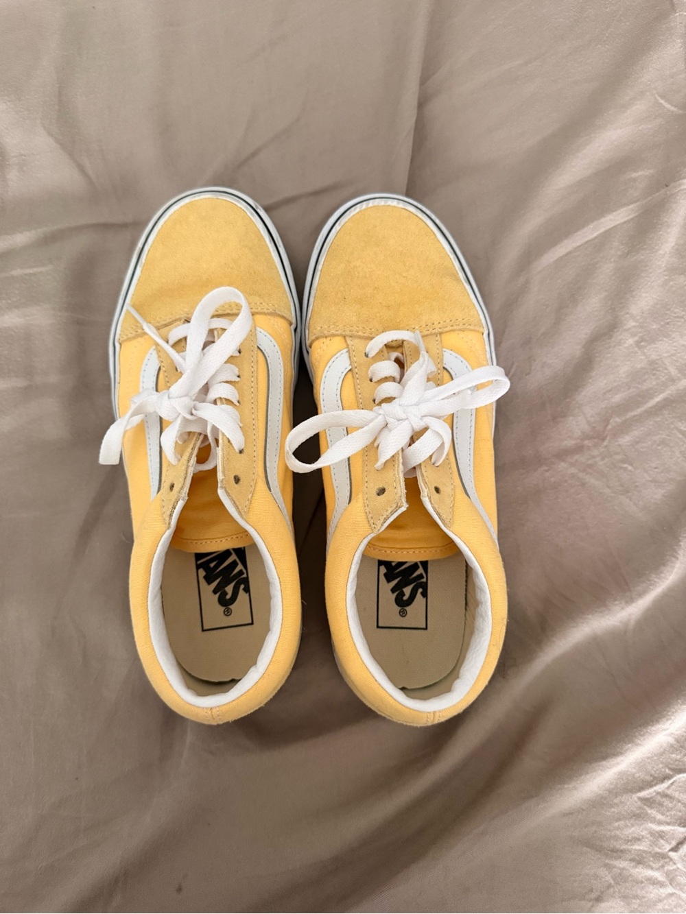 Vans Yellow Old Skool Sneakers